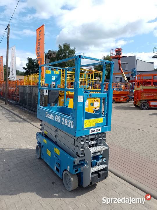 Sprzedam podnośnik nożycowy Genie GS1930 2014 Bydgoszcz sprzedam