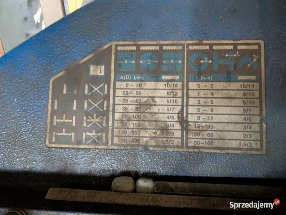 Piła taśmowa do metalu Pilous ARG 300 plus F
