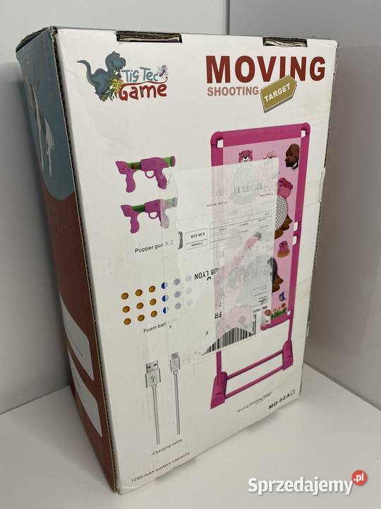 Zabawka do strzelania dzieci kolor różowy pomorskie Gdańsk