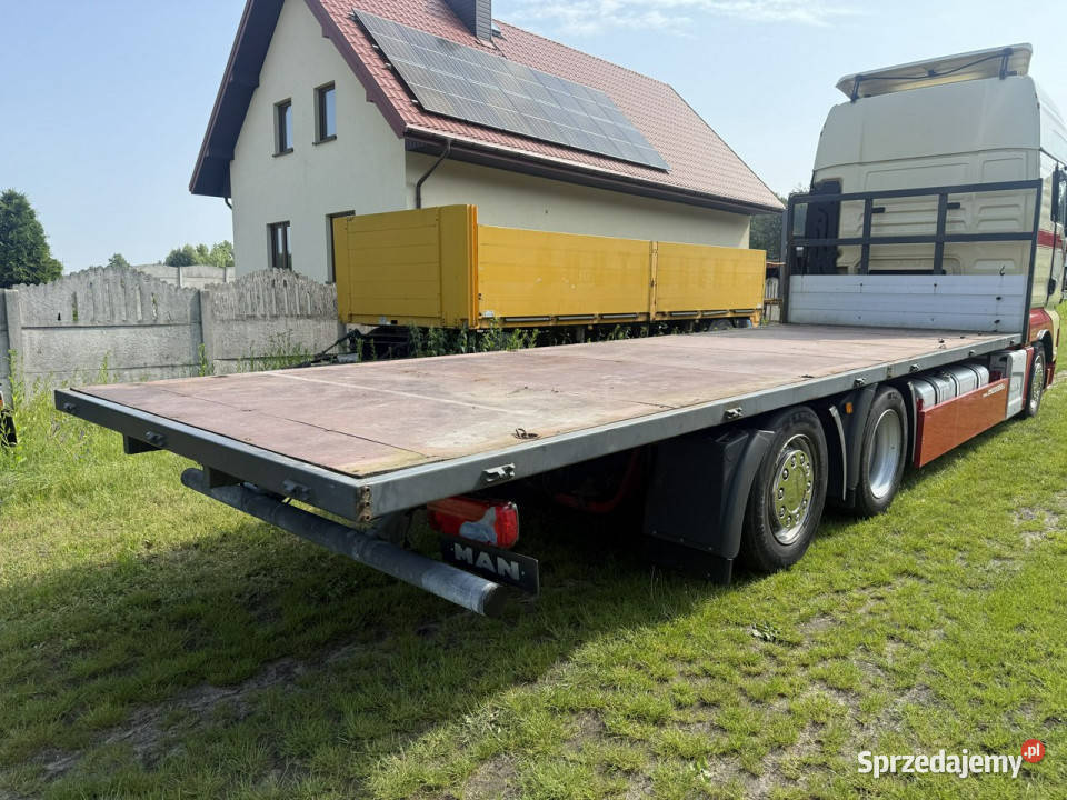 MAN TGL 12250 Sama Zabudowa Platforma Skrzynia wspomaganie kierownicy Samochody ciężarowe Widełki