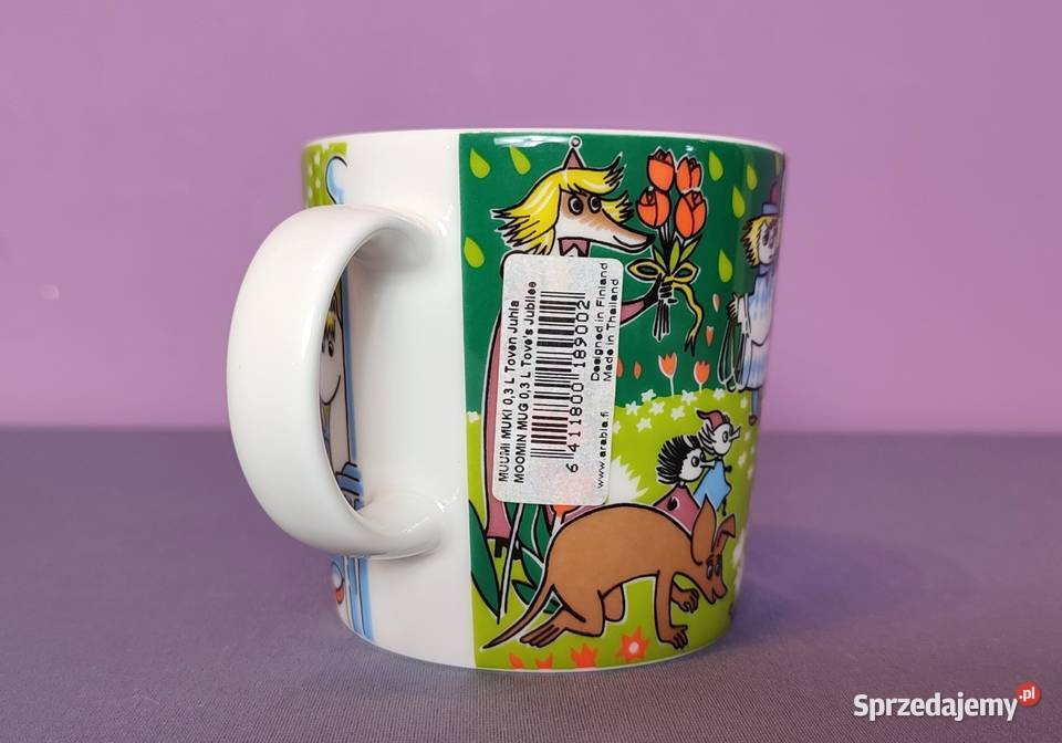 MUMINKI kubek Moomin Arabia Finland JUBILEUSZ Kolekcje małopolskie Jasień