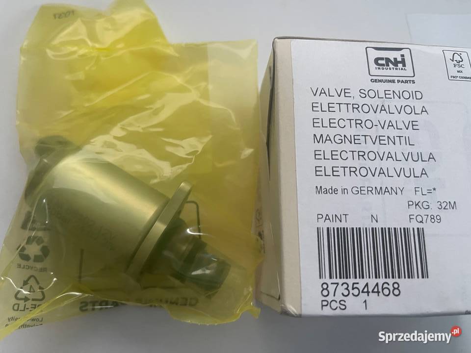 87354468 Elektrozawór Boomer Magnum Quadtrac MX nieuszkodzony Warszawa