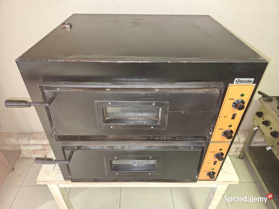 Piec do pizzy CT 200 dwukomorowy Bartscher Góra