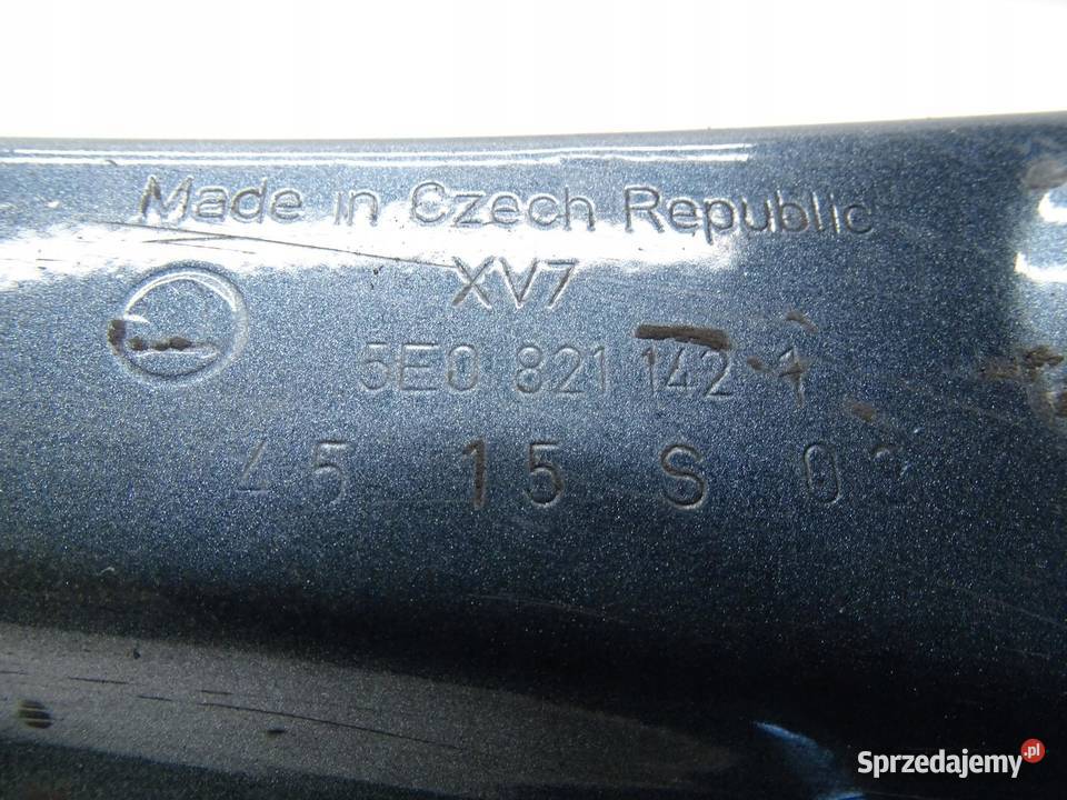 MOCOWANIE WSPORNIK BŁOTNIKA LEWY PRZÓD SKODA