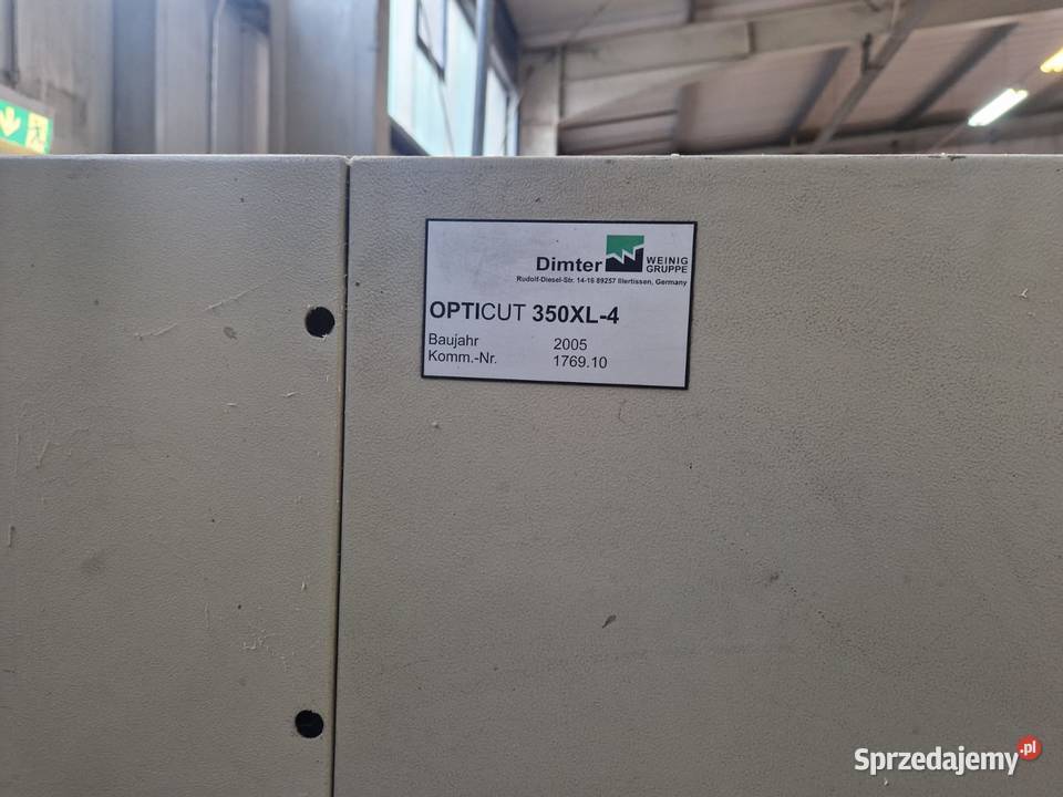 Optymalizerka Opticut 350XL 4 Produkcja Miastko