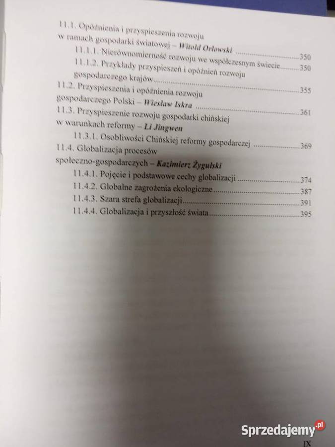 Międzynarodowe stosunki gospodarcze Warszawa