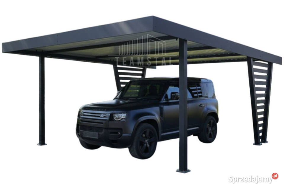 Carport V PREMIUM 45x5m Wypełnienie panelami