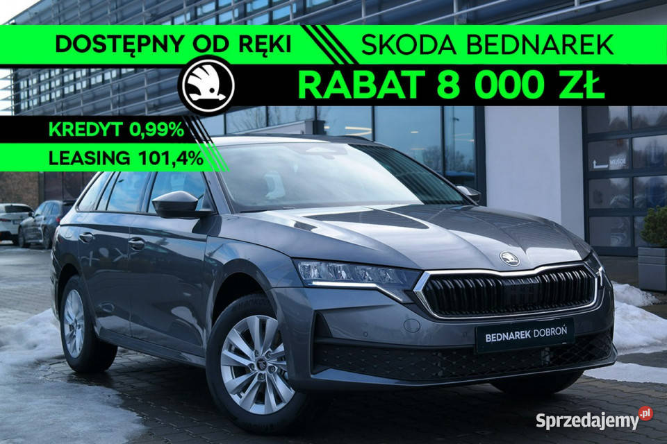 koda Octavia Combi Edition 130 Essence 20 TDI światła do jazdy dziennej Łódź