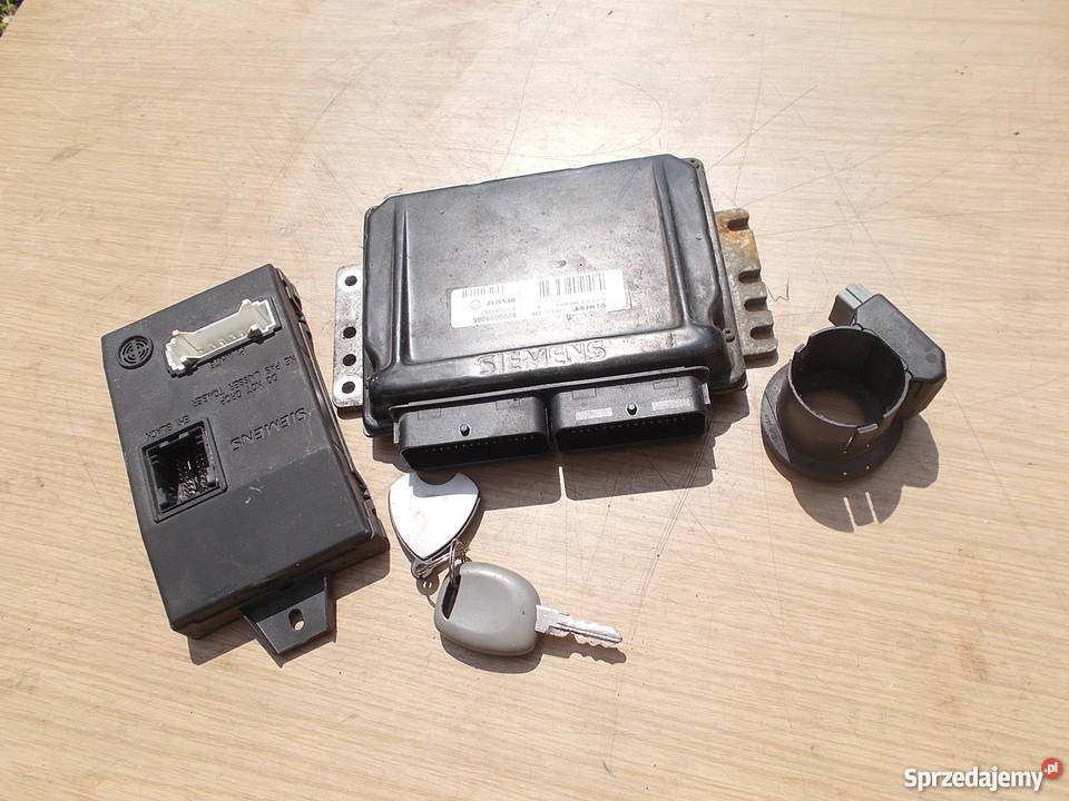 Renault Twingo I komputer zestaw 8200059086 osobowe Układ elektryczny Strzelce Krajeńskie