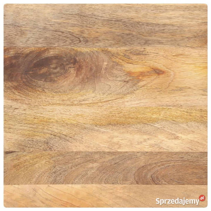 Blat stołu 40x40x25 kwadratowy lite drewno mango mazowieckie