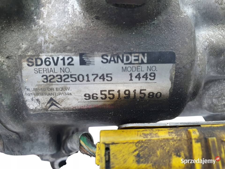 SPRĘŻARKA KLIMATYZACJI Peugeot 1007 206 207 307 osobowe Chełm