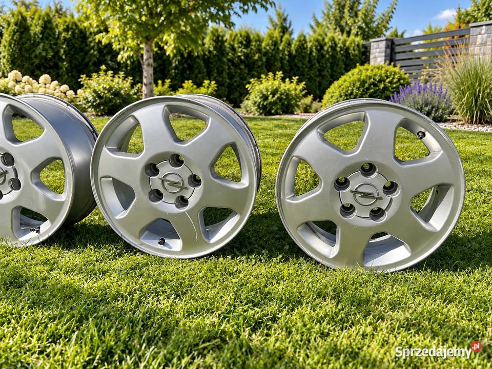Oryginalne felgi aluminiowe Opel 15 6Jx15 ET43 Średnica 15" Łańcut