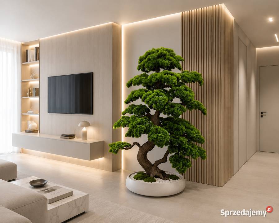 Sztuczne drzewko bonsai 180 x 150 nowoczesna Golkowice