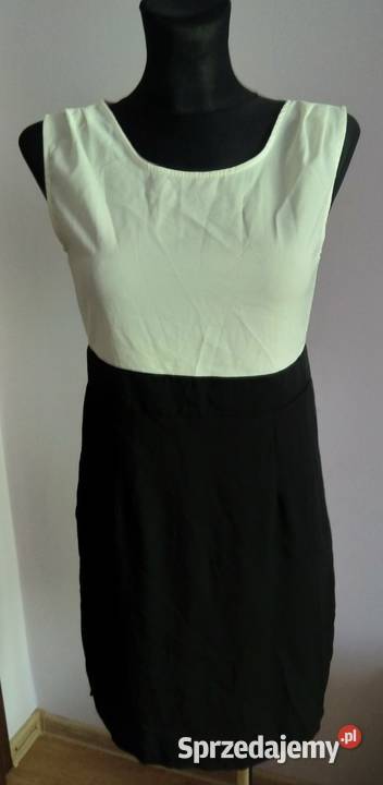 Nowa czarno biała sukienka Ximei Fashion basic podkarpackie sprzedam