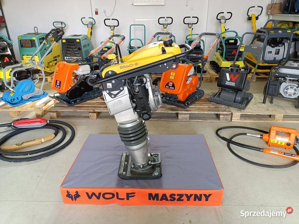 Skoczek Stopa UBIJAK WACKER NEUSON BS 602 Nowy Trzebnica sprzedam