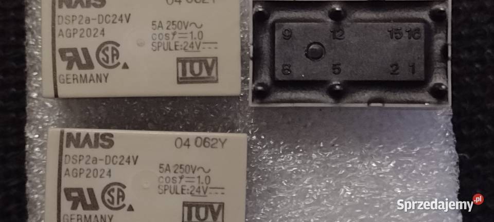 DSP2adc24V 5A 250Vac NAIS Przekaznik 6pin opolskie
