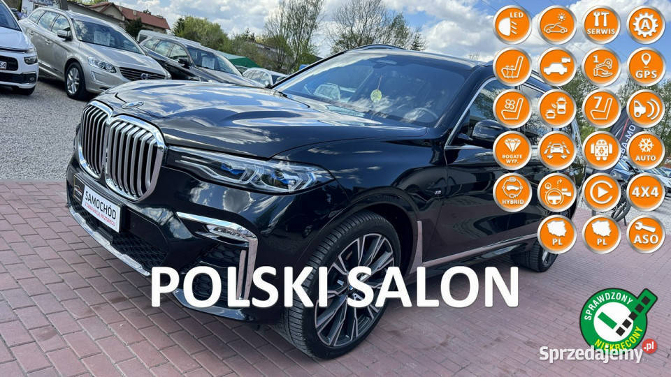 BMW X7 GwarancjaFull G07 2019 ABS Sade Budy