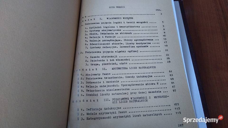 Elementy arytmetyki teoretycznej Jerzy Słupecki Rok wydania 1970 Gdańsk