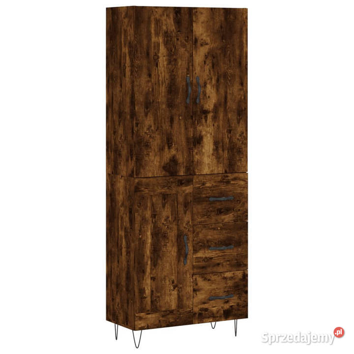 Witrynka przydymiony dąb 695x34x180 materiał Warszawa sprzedam