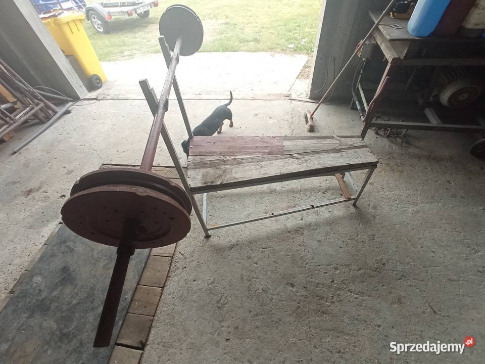 Ławeczka z sztangą Jędrzejów sprzedam