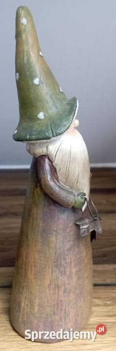 Figurka ceramiczna skrzat krasnal Zbylitowska Góra