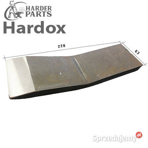 Nakładka HARDOX gk2 części do agregatu GRUBER nieuszkodzony