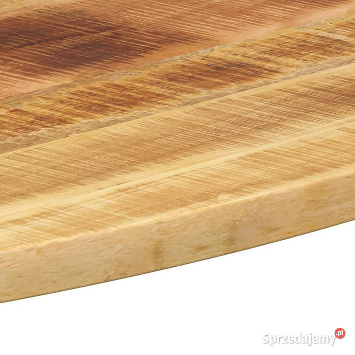 Blat stołu 110x40x25 owalny lite drewno mango Warszawa