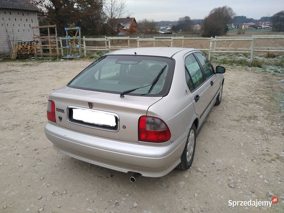 Sprzedam samochód osobowy Rover 416 Si Rok produkcji 1998