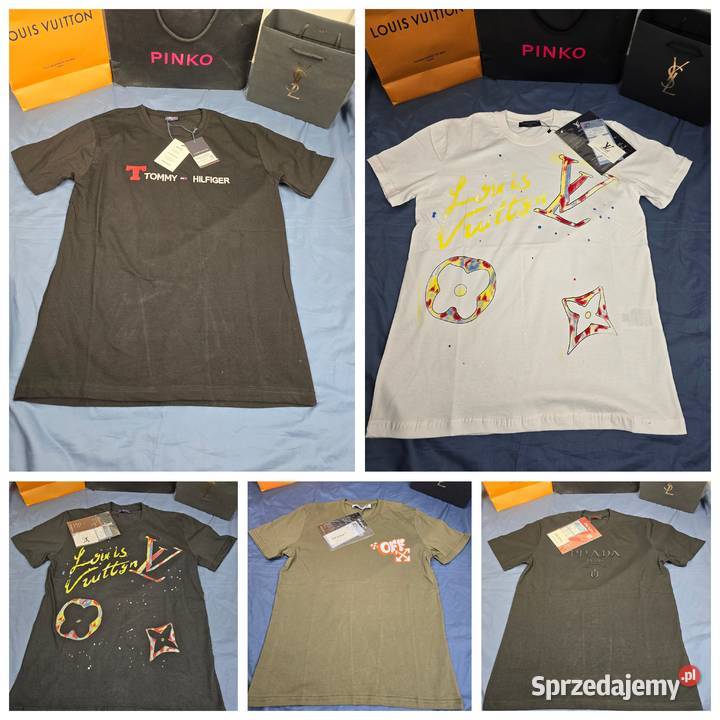 Koszulka męska lv th Off White tshirt kolory Rozmiar uniwersalny małopolskie Wadowice