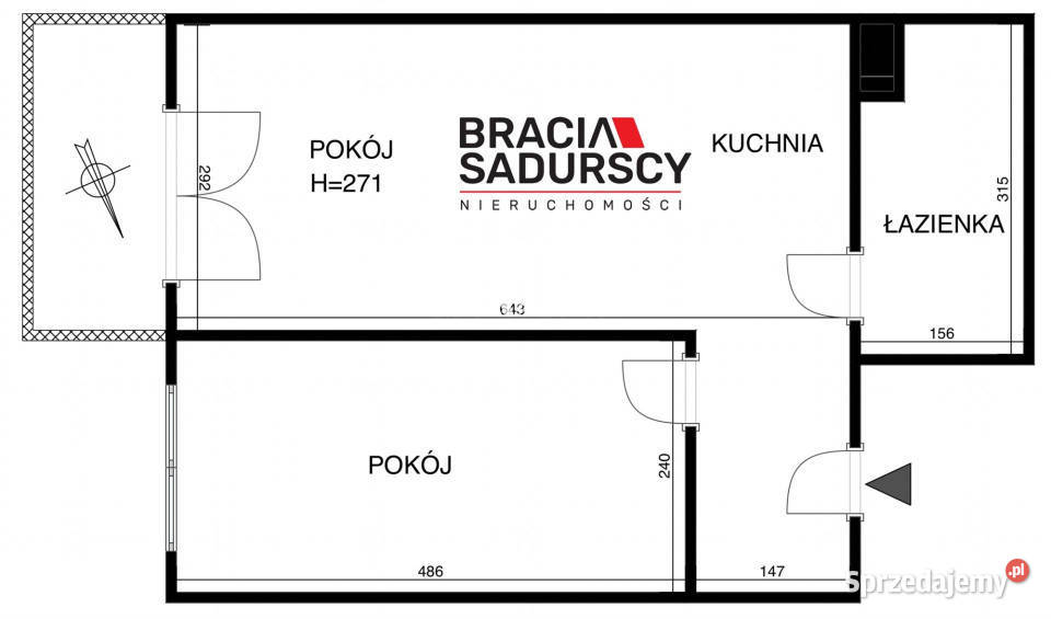 wynajmu mieszkania 3895m 2 pokoje Kraków Jana małopolskie