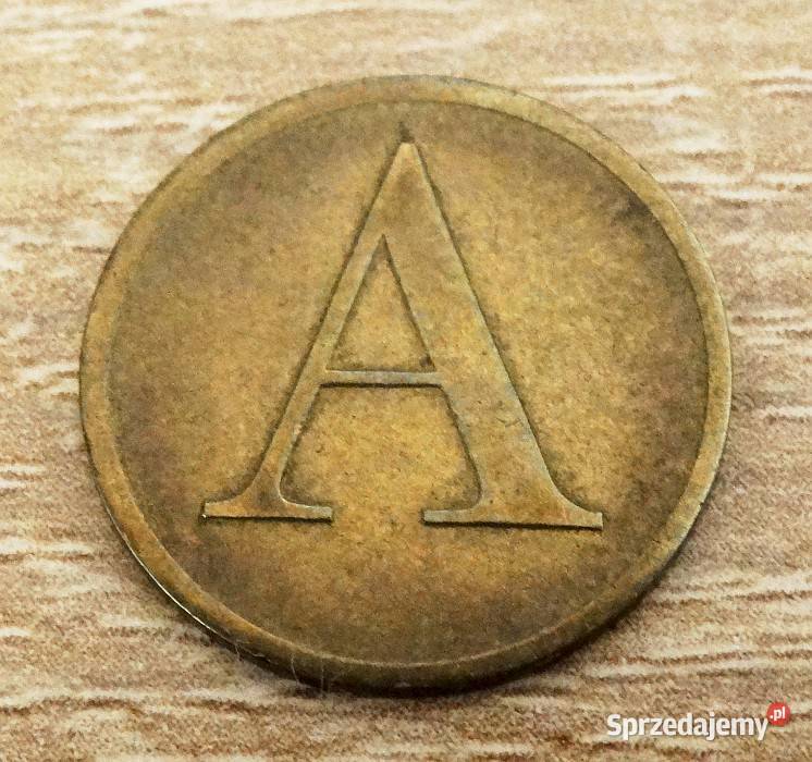 Żeton telefoniczny A POCZTA POLSKA 1990 śląskie Gliwice