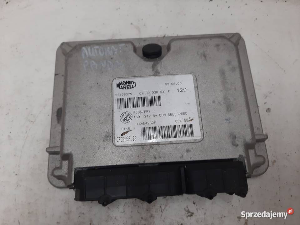 KOMPUTER SKRZYNI FIAT PANDA 55198375 CFC228F02 Ksawerów
