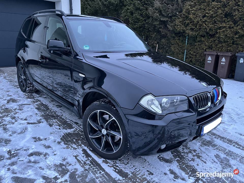 BMW X3 X3 30D 2006r Automat MPakiet Czarna Toruń sprzedam