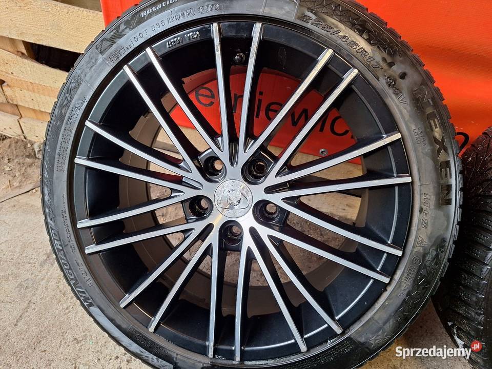 Alufelgi 5x112 17 ET48 Audi A4 A6 Mercedes koła Średnica 17" kujawsko-pomorskie Choceń