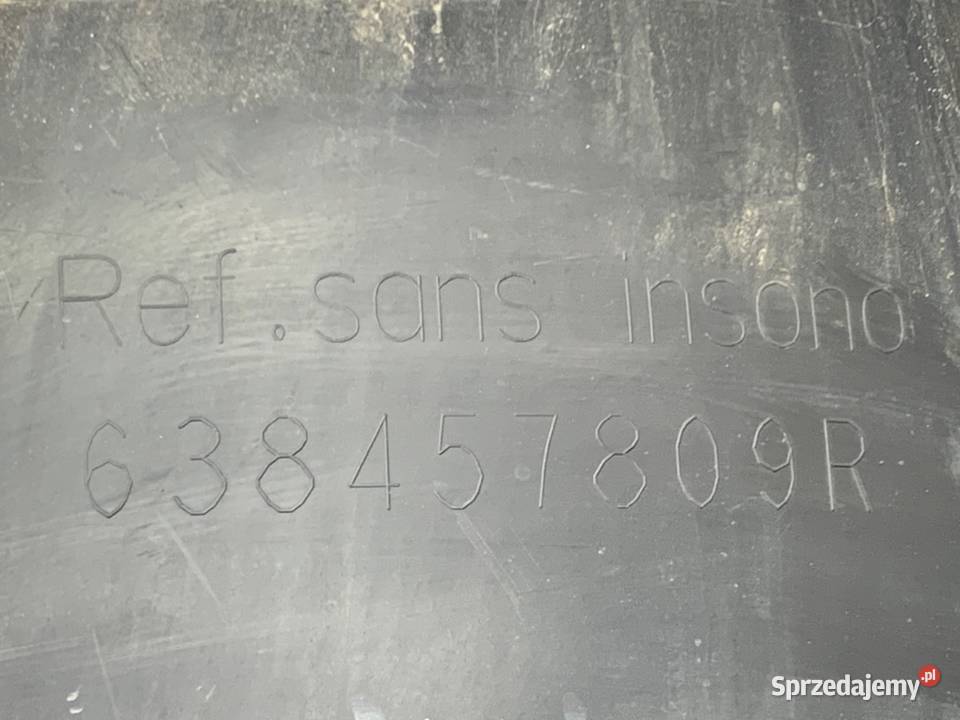 NADKOLE LEWY PRZÓD RENAULT MEGANE III 638457809R Nadkola podkarpackie