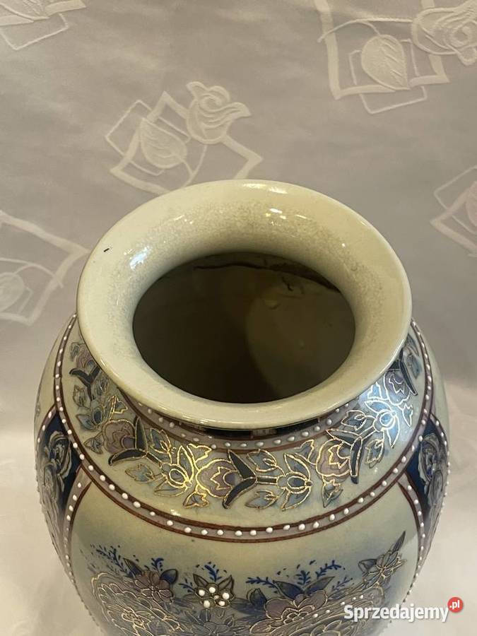 Ręcznie malowany wazon chiński małopolskie Kraków