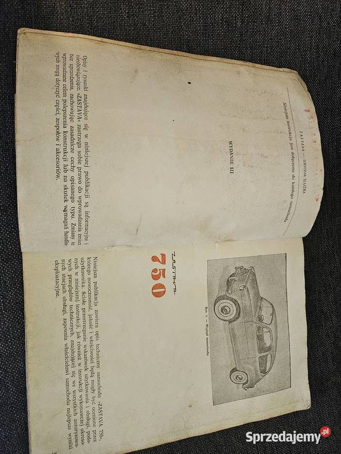 Zastava 750 instrukcja Zielonka