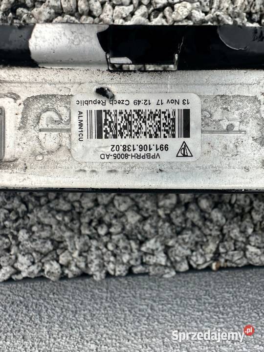 Porsche OE 99110613802 chłodnica 911 GT3 RS Części Mirsk sprzedam