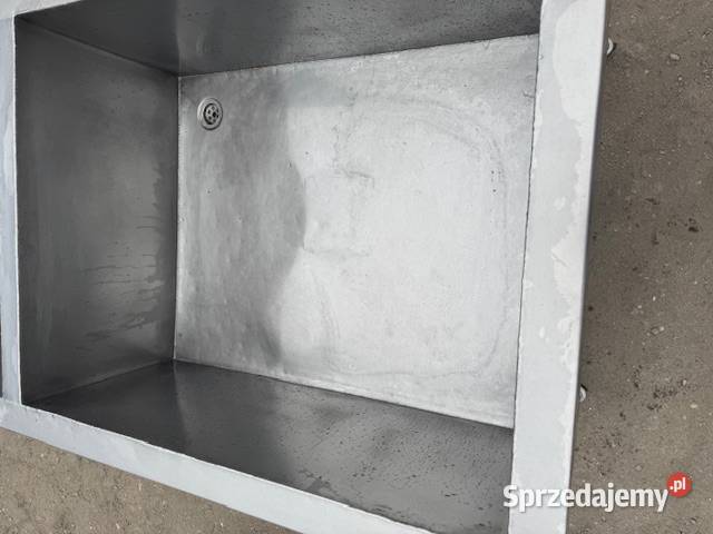 Basen gastronomiczny dwukomorowy duży głęboki