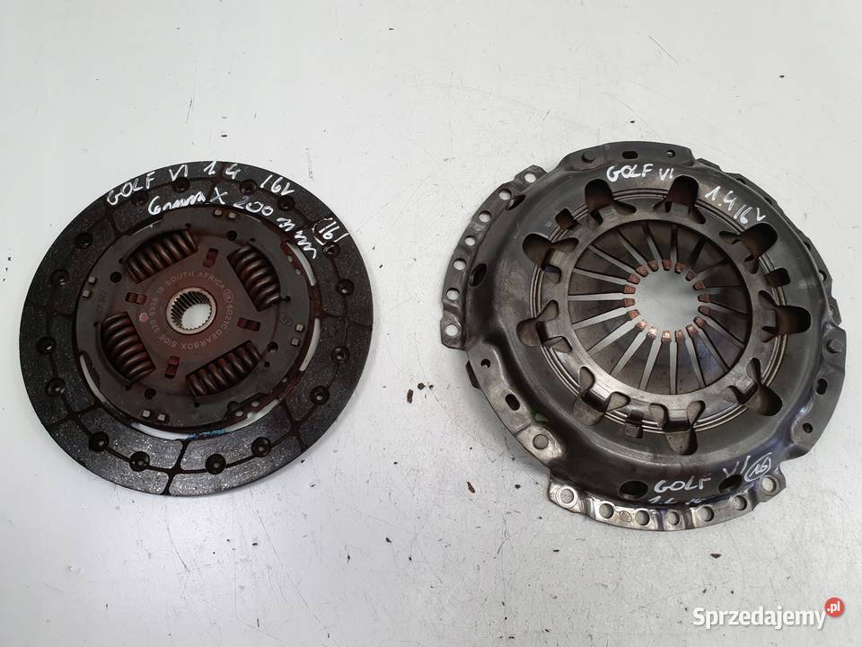 VW Golf VI 14 16V DOCISK TARCZA sprzęgło Chełm