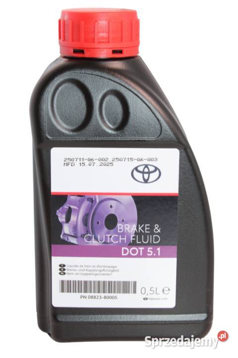 TOYOTA Plyn hamulcowy DOT51 05L 0882380005 OE osobowe dolnośląskie Kąty Wrocławskie