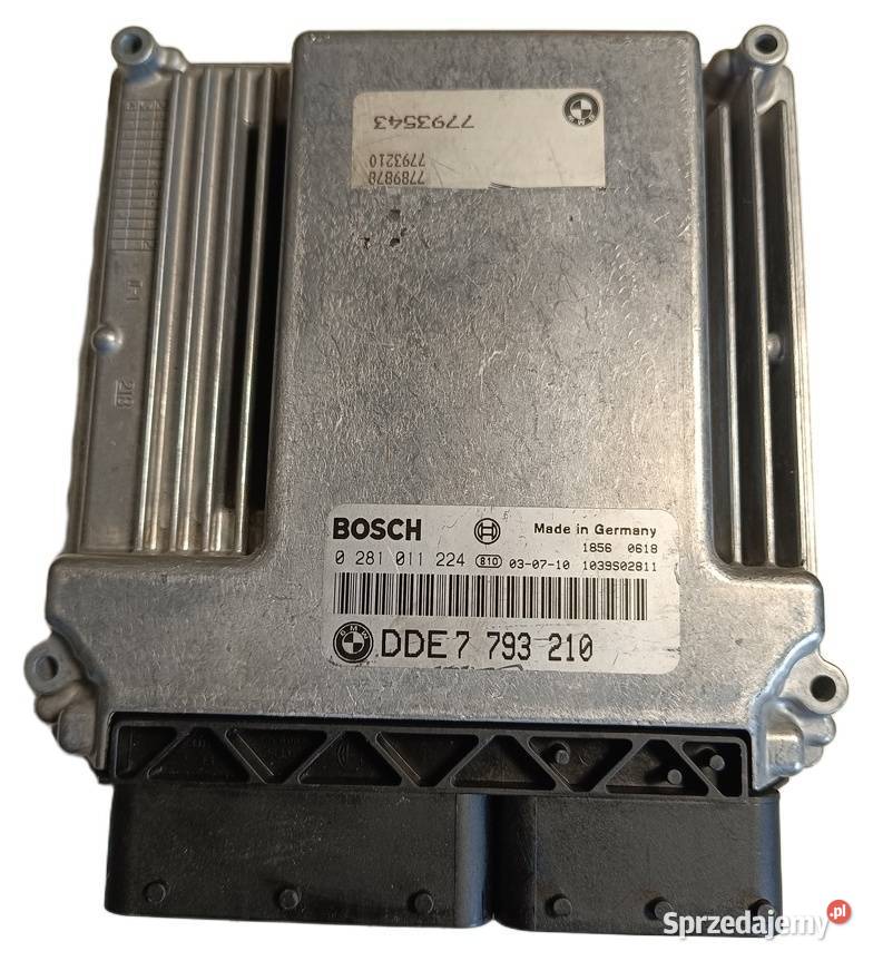 Sterownik silnika komputer Bosch 7793210 BMW 3