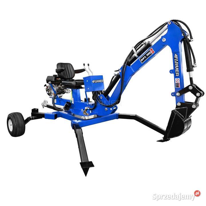 Koparka ATBH 15 ATV 4FARMER z silnikiem nieuszkodzony Tajęcina