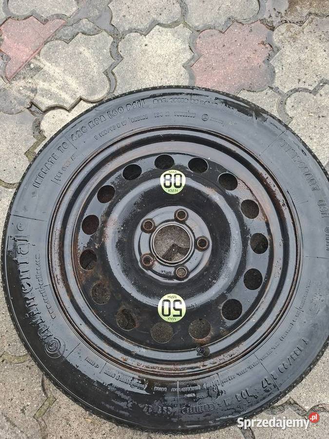 Koło Dojazdowe Dojazdówka BMW 17 13590 R17 5x120 Koła dojazdowe Kamiennik