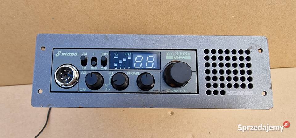 CB RADIO STABO SCANIA SPRAWNE XM3003E Elektronika Bieleń
