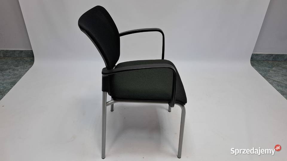 Krzesło biurowe konferencyjne czarne Profim Bit wielkopolskie Poznań