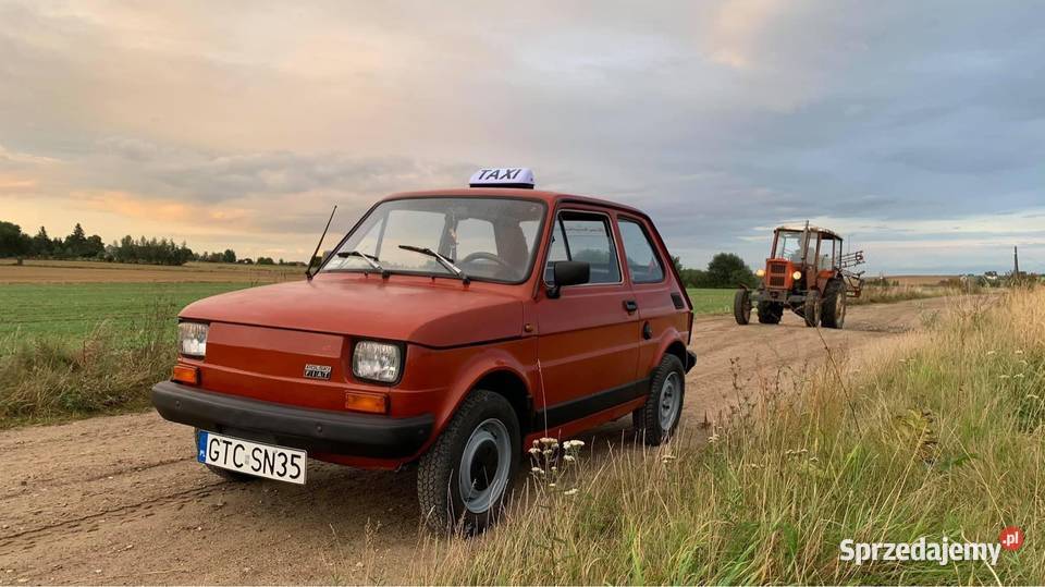 Polski Fiat 126p 650E swierzo przeglądzie Kolbudy