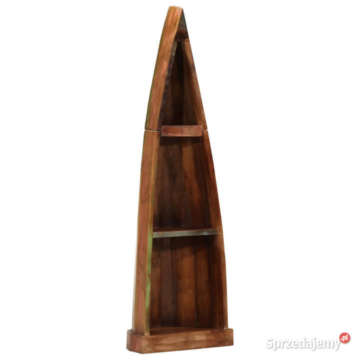 Drewniana szafka w kształcie łódki 39x27x127 sprzedam