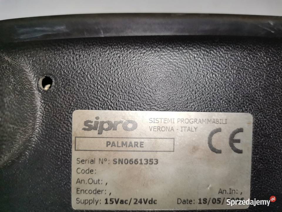 Panel sterujący SN0661353 Sipro Dragacz