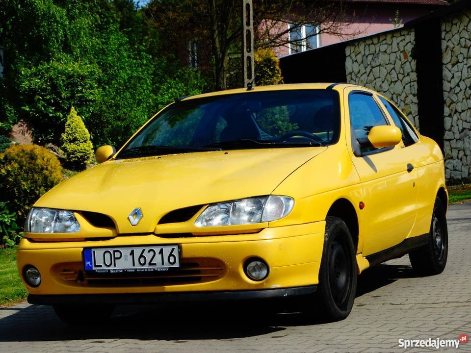 Reno Megane COUPE 16 LPG ElSzyby NIE marudówHIT elektryczne lusterka Poniatowa